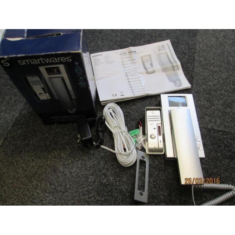 Smartwares VD54A video intercom met draad in doos