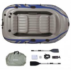 Intex Opblaasboot Excursion 3 Set driepersoons