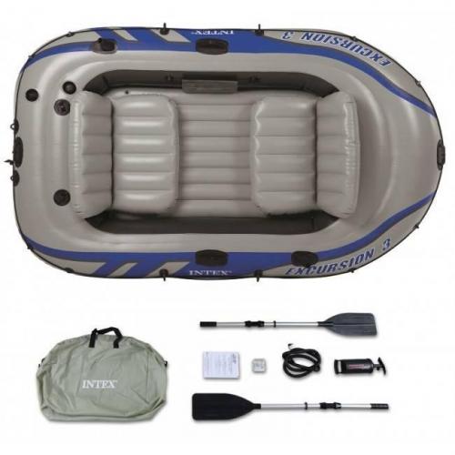 Intex Opblaasboot Excursion 3 Set driepersoons