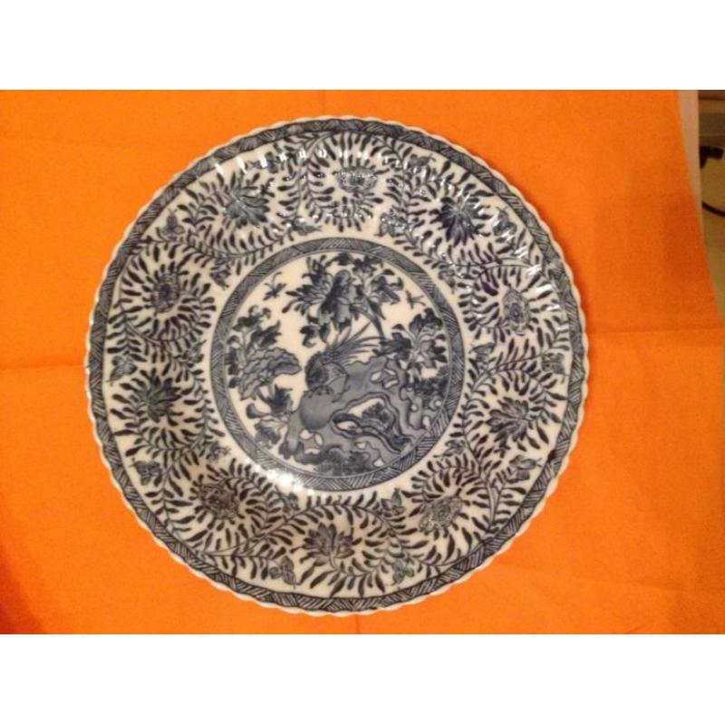 Mooie antieke Chinese Kangxi Bord