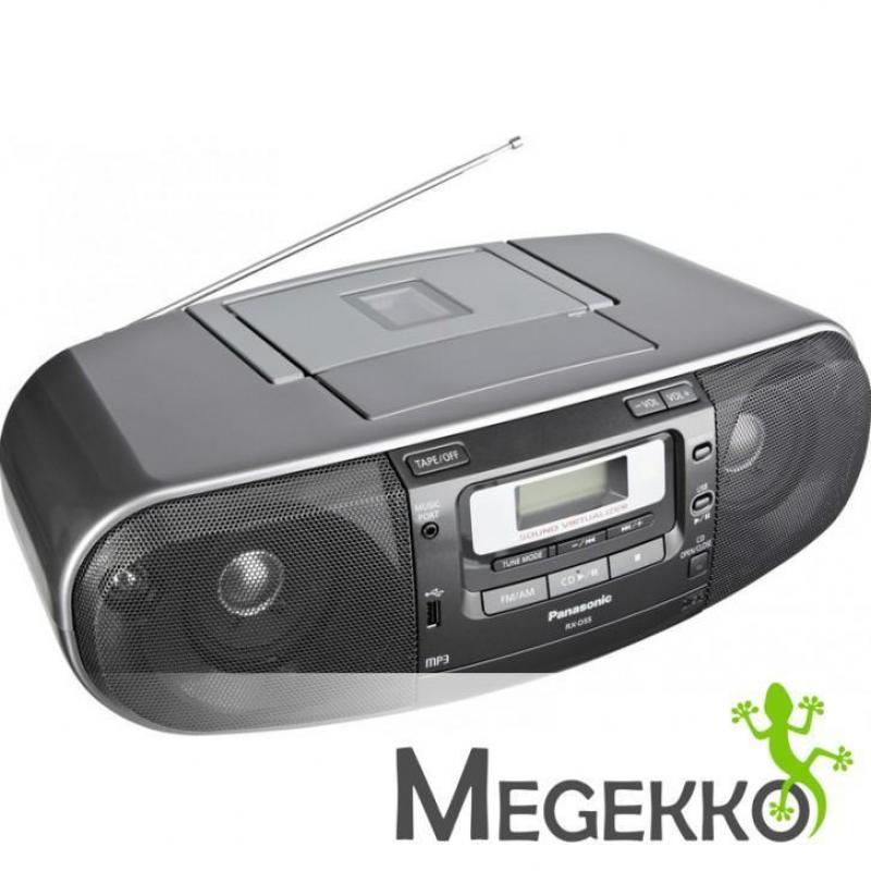 Panasonic RX-D 55 AEG-K zwart