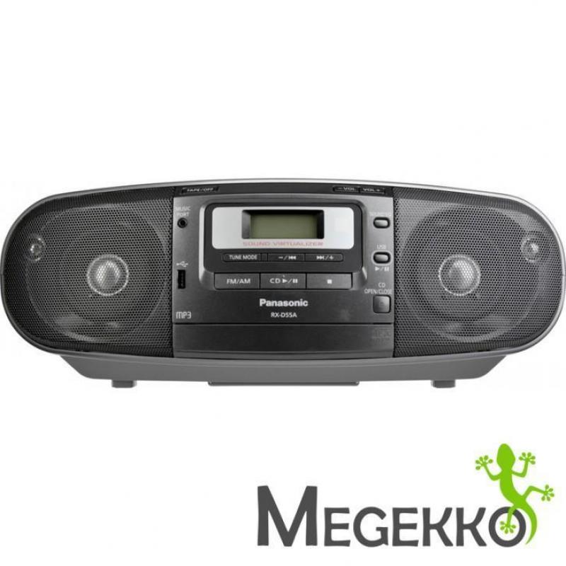 Panasonic RX-D 55 AEG-K zwart