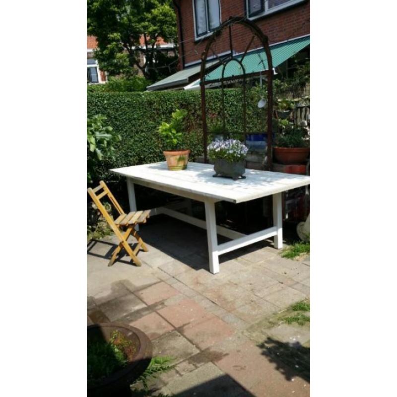 tuintafel landelijk XXL