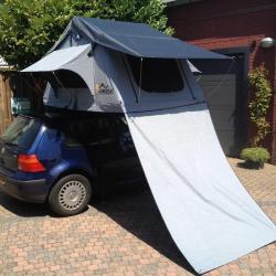 KOALA CREEK FREEDOM daktent zijwand-luifel grijs 140x220...