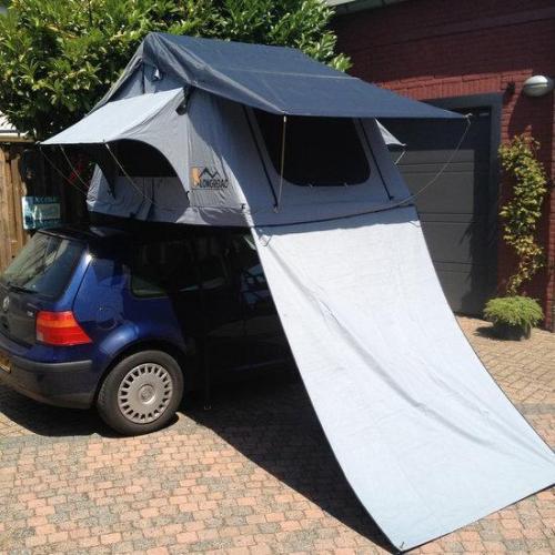 KOALA CREEK FREEDOM daktent zijwand-luifel grijs 140x220...