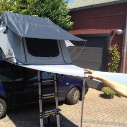 KOALA CREEK FREEDOM daktent zijwand-luifel grijs 140x220...