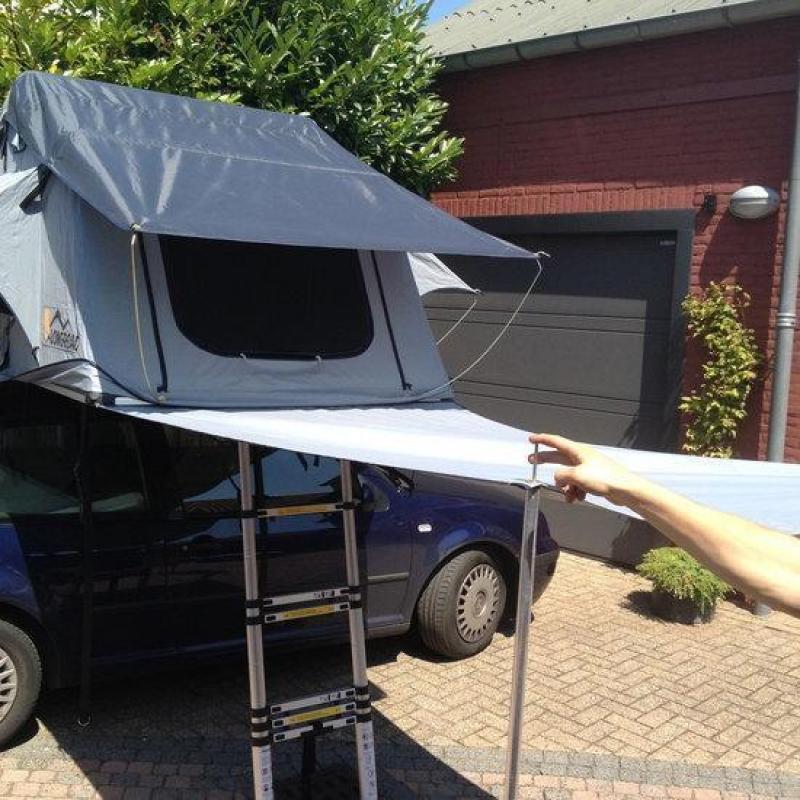 KOALA CREEK FREEDOM daktent zijwand-luifel grijs 140x220...