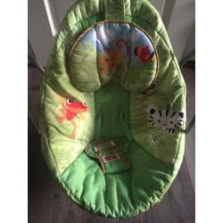 Fisher price rainforest take along wipstoeltje