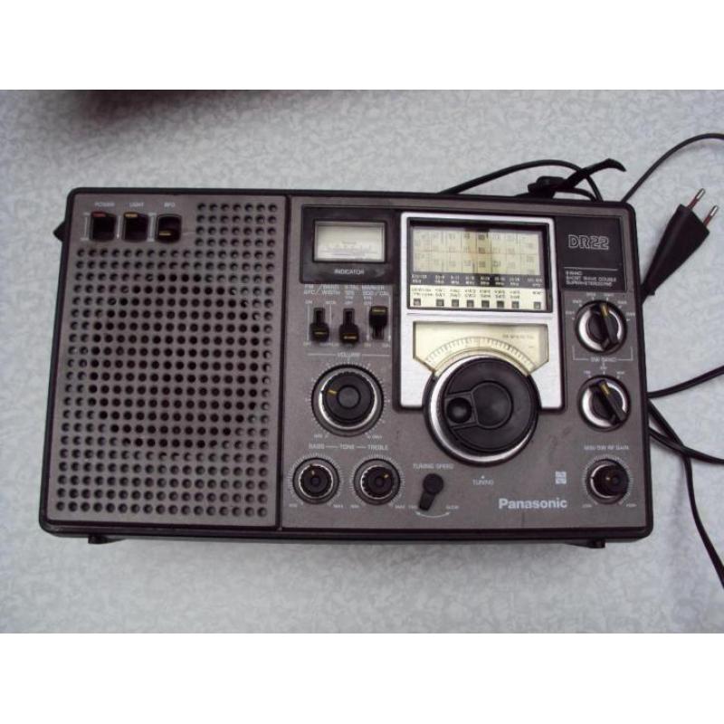 Panasonic wereldontvanger DR22
