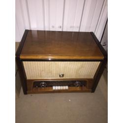 Philips buizenradio incl platenspeler