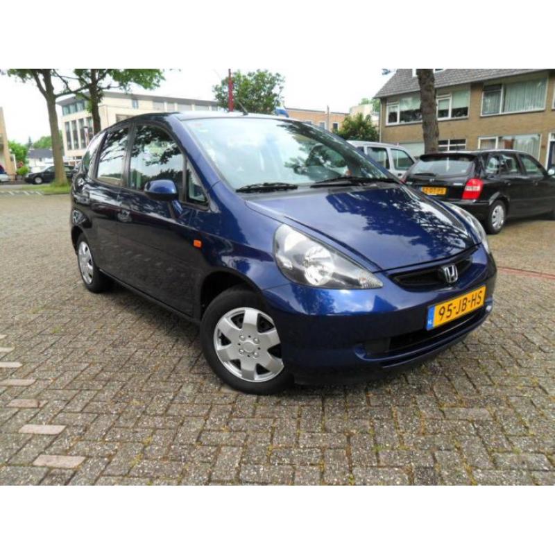 Honda Jazz 1.4 I LS 2002 Blauw Dealerauto + Garantie TOPPER!