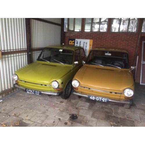 2 dafjes 46 daf 46 variomatich te koop 1975 en 1976
