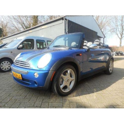 Mini Mini 1.6 Cooper Chili Automaat Cabrio Leder Elec Dak Cl