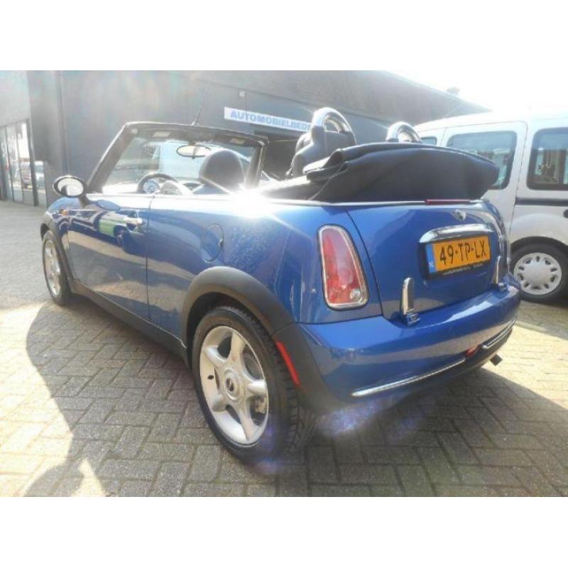 Mini Mini 1.6 Cooper Chili Automaat Cabrio Leder Elec Dak Cl