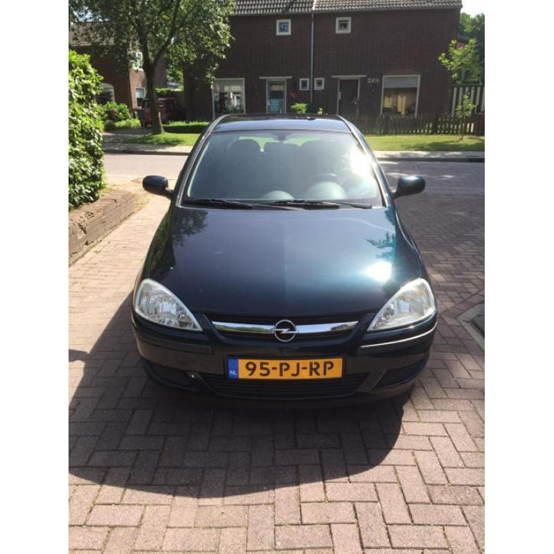 Opel Corsa 1.2 16V 3D 2004 Zwart