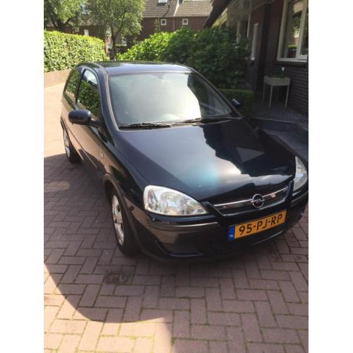 Opel Corsa 1.2 16V 3D 2004 Zwart