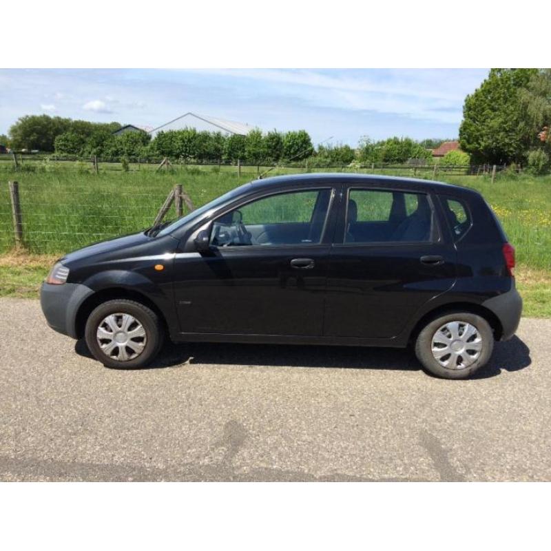 Chevrolet Kalos 1.2 5D 2005 Zwart