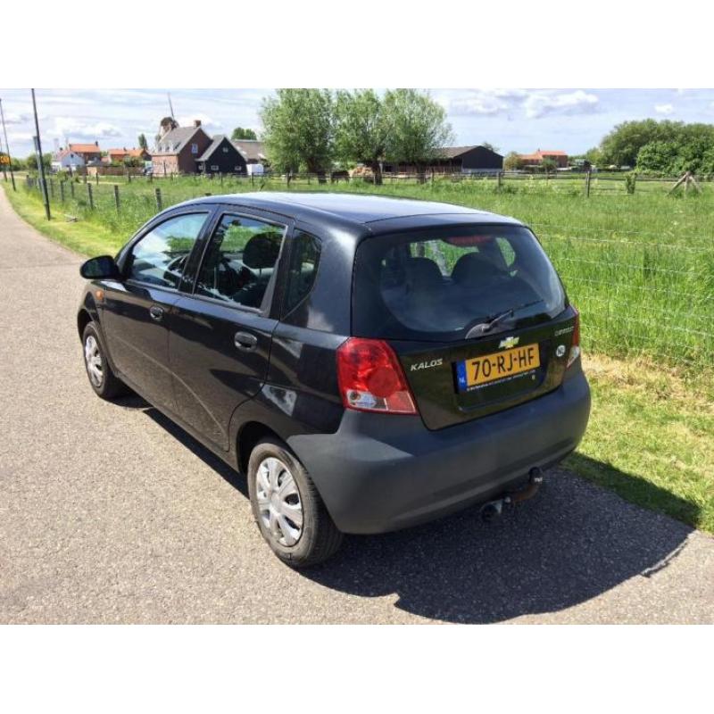 Chevrolet Kalos 1.2 5D 2005 Zwart