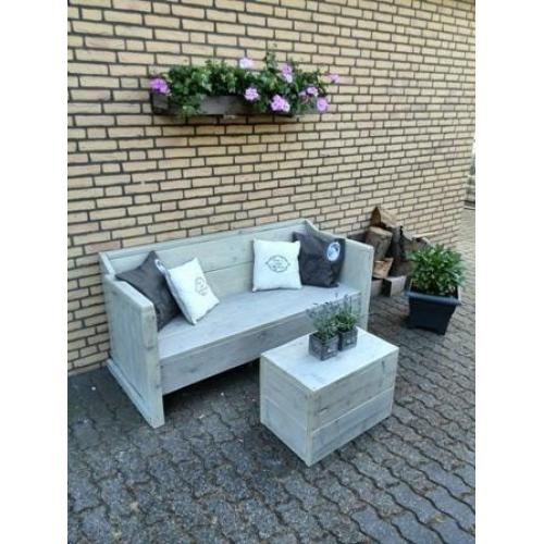 Bank steigerhout/steigerplanken