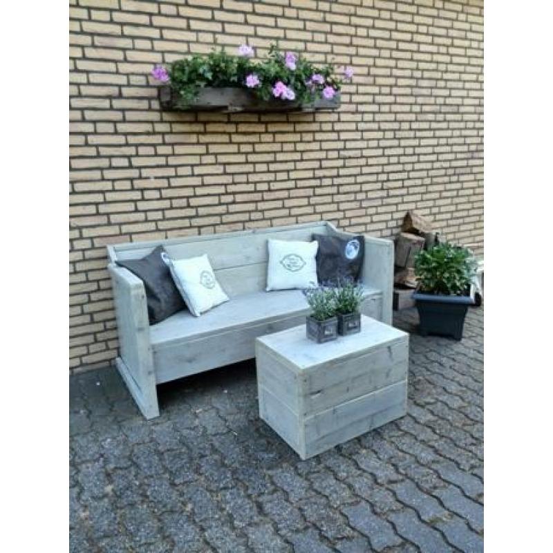 Bank steigerhout/steigerplanken
