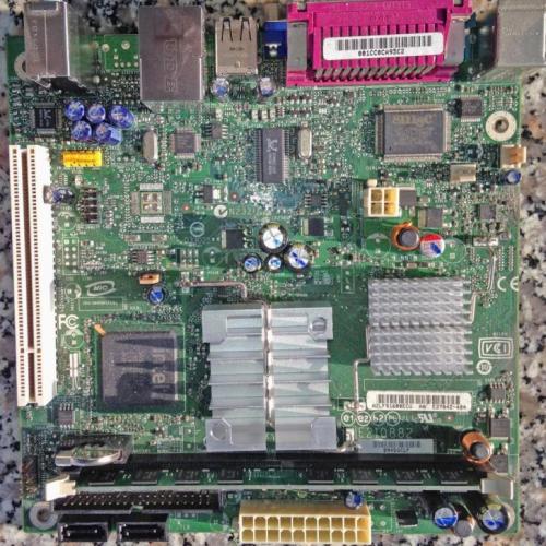 Intel mITX moederbord D945GCLF met Intel Atom processor
