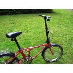 Fietshokje: Birons vouwfiets 20 inch Dahon-model | zgan