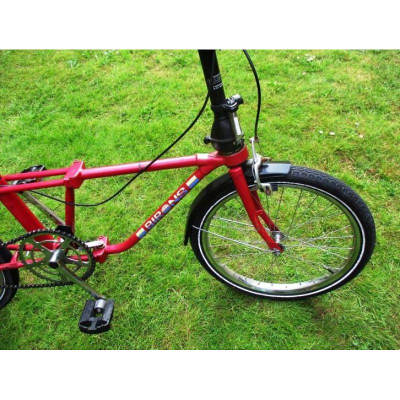 Fietshokje: Birons vouwfiets 20 inch Dahon-model | zgan