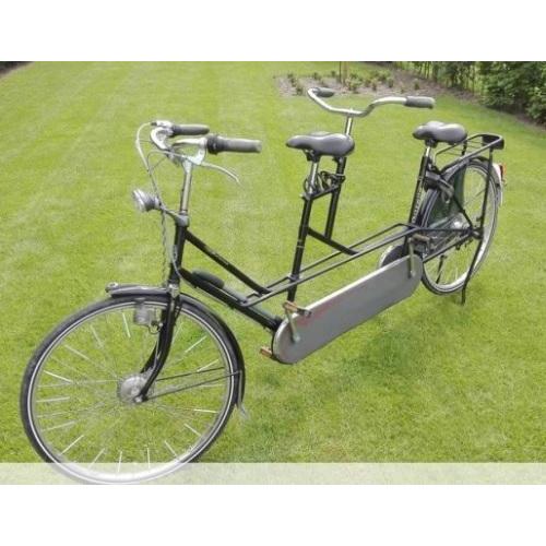 Gazelle Balance Tandem max 100km mee gefietst