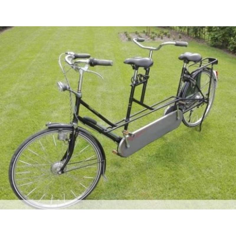 Gazelle Balance Tandem max 100km mee gefietst