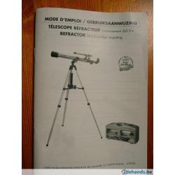 Complete Refractor-Telescoop Vergroting 262,5x