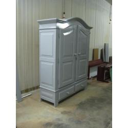 Mooie, opgeknapte brocante buffet, kamer, wand eiken kasten