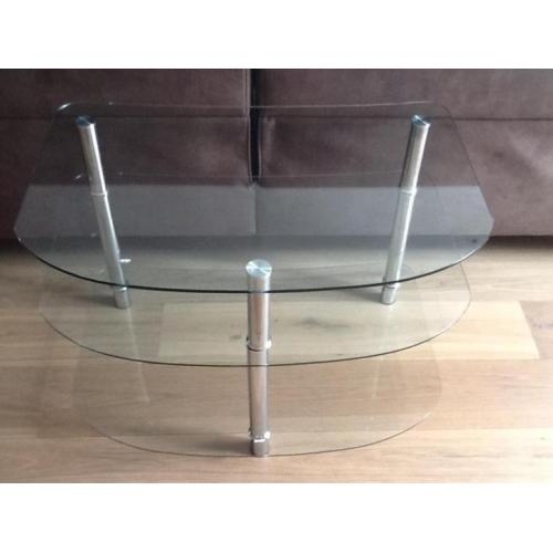 Glazen tv-meubel