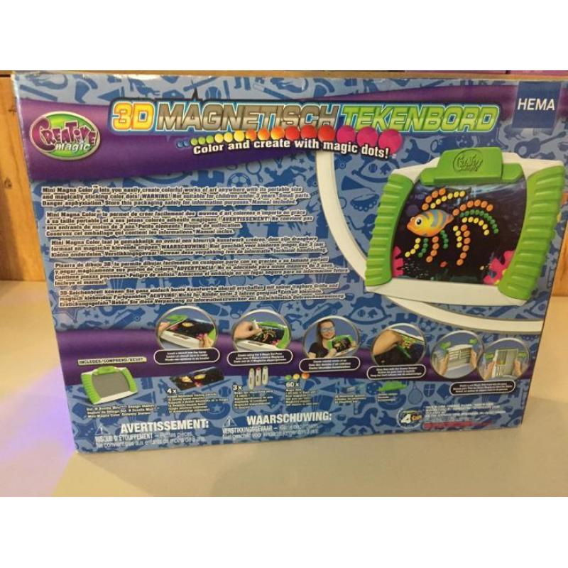 3d magnetisch tekenbord