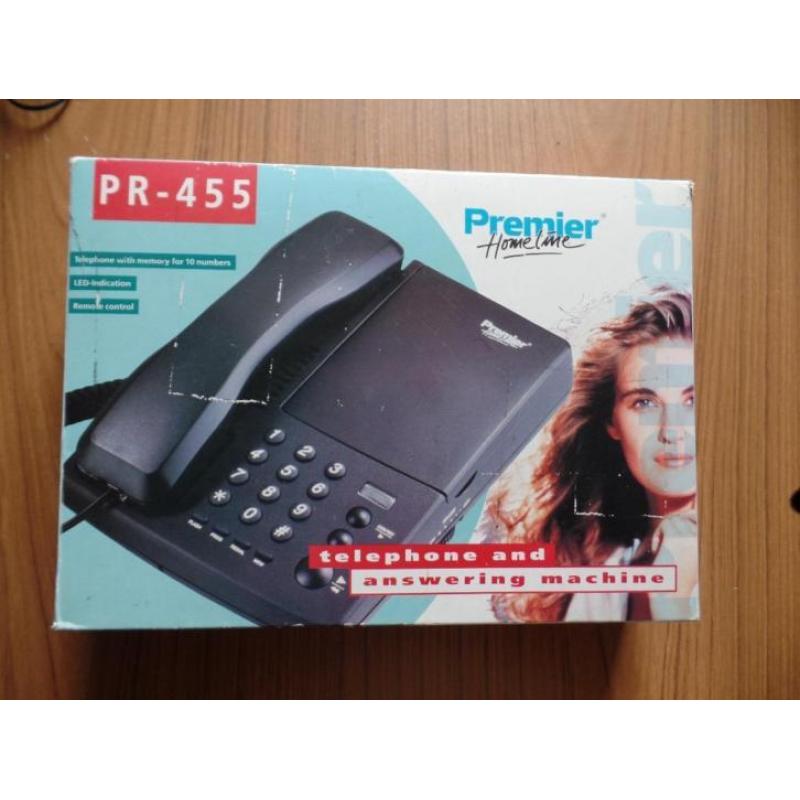 Telefoontoestel met antwoord apparaat