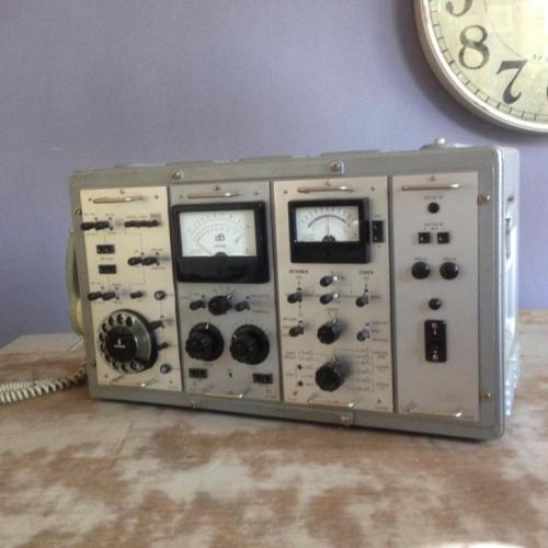Vintage Siemens kanaalmeetinrichting