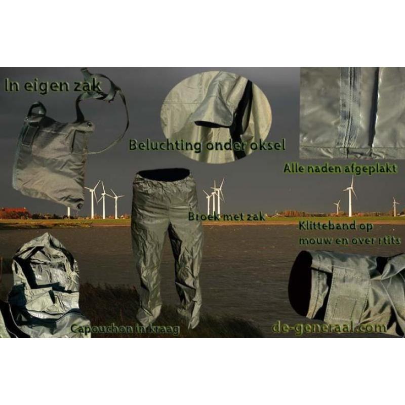 Regenpak Regenkleding Regenjas Regenbroek Parka Militaire