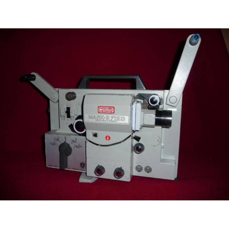 Eumig Mark S 712 D Alle type 8MM met geluid