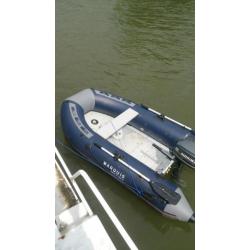 rubberboot met marine 4 pk