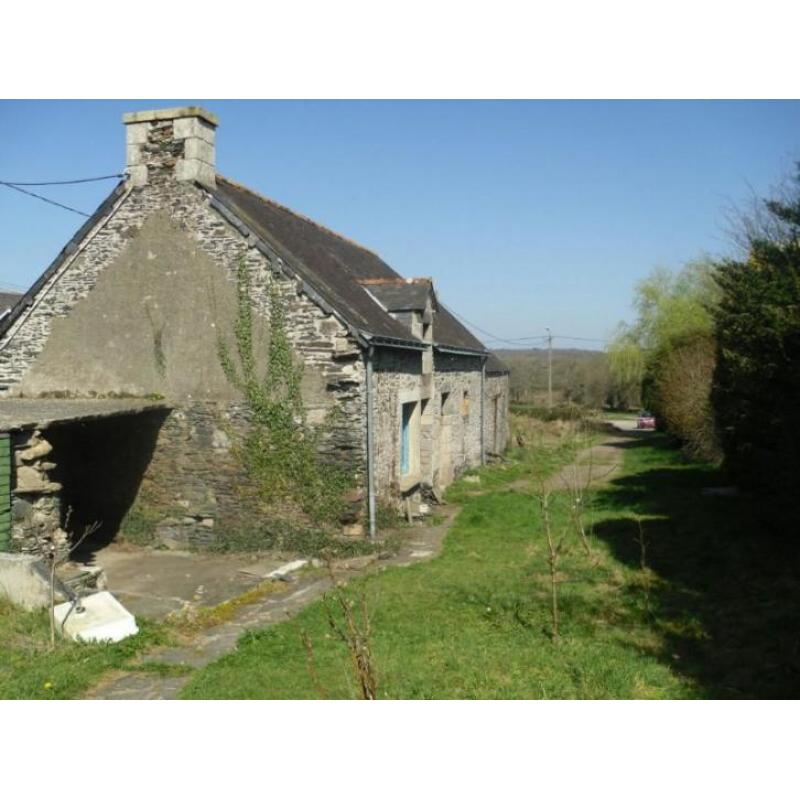 Leuk oude woonboerderij in bretagne