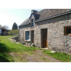 Leuk oude woonboerderij in bretagne
