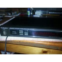 Technics FM AM Stereo Tuner Model ST S707