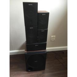 Sony surround speaker set met actieve subwoofer