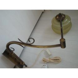 wandlamp messing