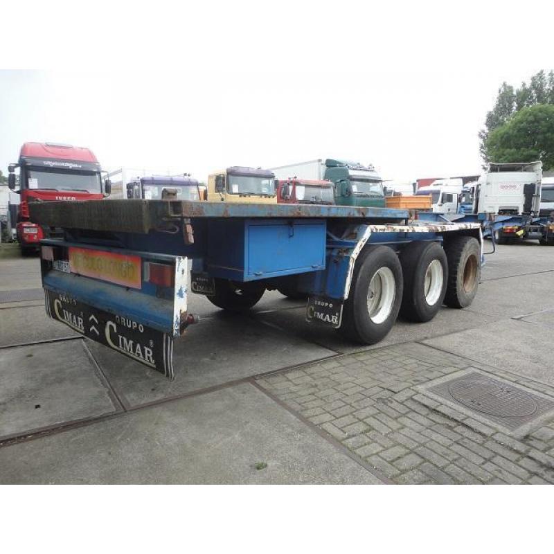 Fruehauf STNC/RD FULL STEEL 40FT CONTAINER CHASSIS (1x 40FT