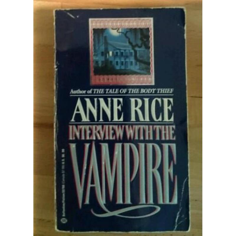 The vampire chronicles - Anne Rice - 5 books- Engels/English