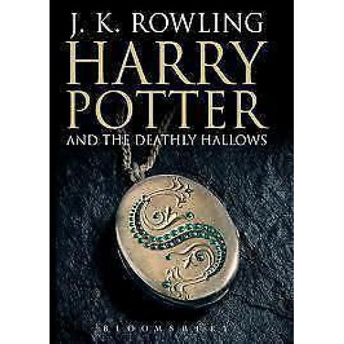 Hardcover Harry potter and the deathly hollows.