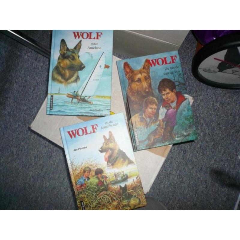 Wolf boeken van Jan Postma