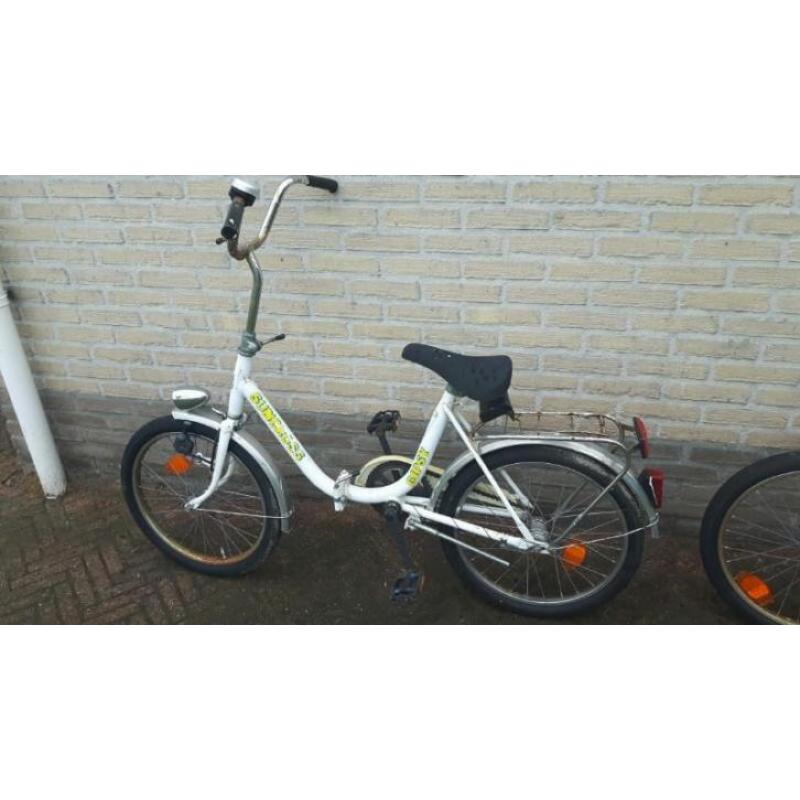 Vouwfietsen 2 stuks