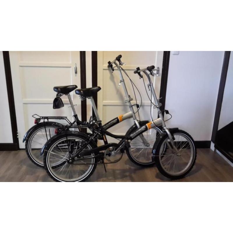 2 vouwfietsen merk Rossler