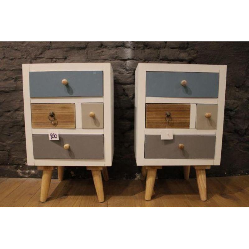Retro/Vintage tv-meubel 2 deurs 130cm